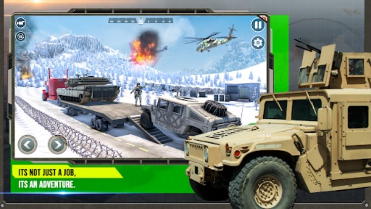 Military Truck Simulator Games