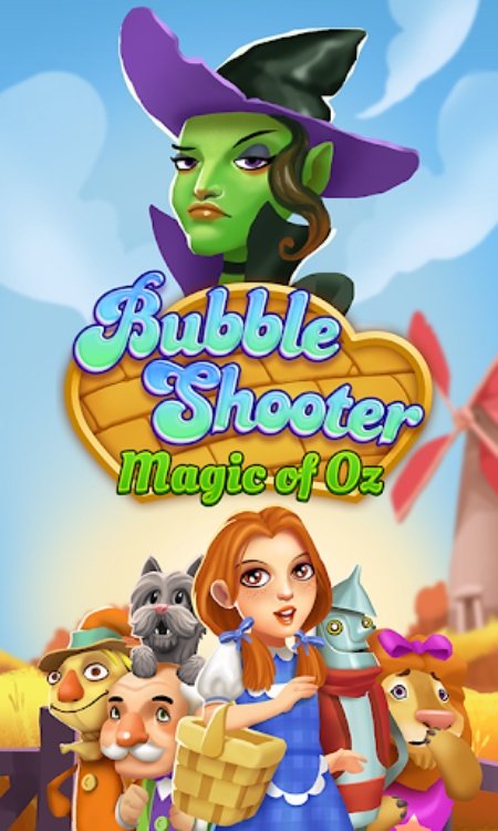 Bubble Shooter Magic of Oz