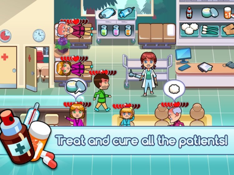 Hospital Dash Tycoon Simulator
