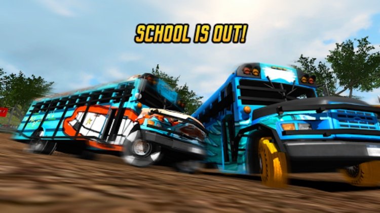 校车撞车大赛 (School Bus Demo Derby)
