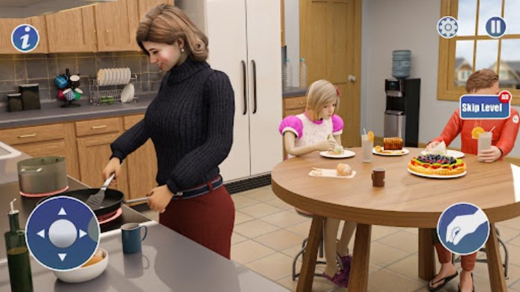 虚拟母亲家庭游戏3D