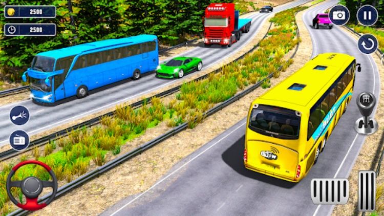 Tourist Coach Bus Highway Game