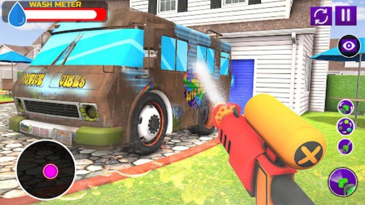 Power Wash Clean Simulator 3D