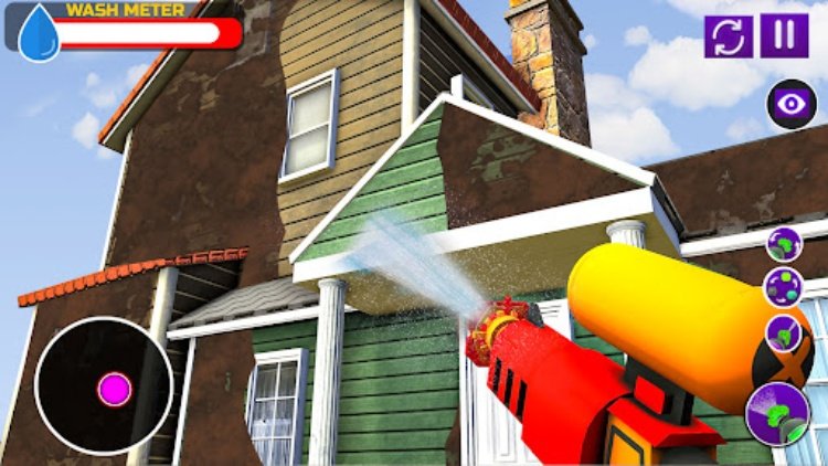 Power Wash Clean Simulator 3D