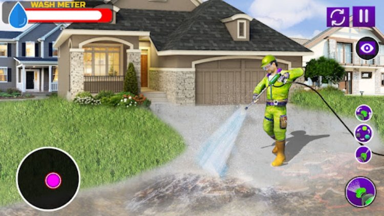 Power Wash Clean Simulator 3D