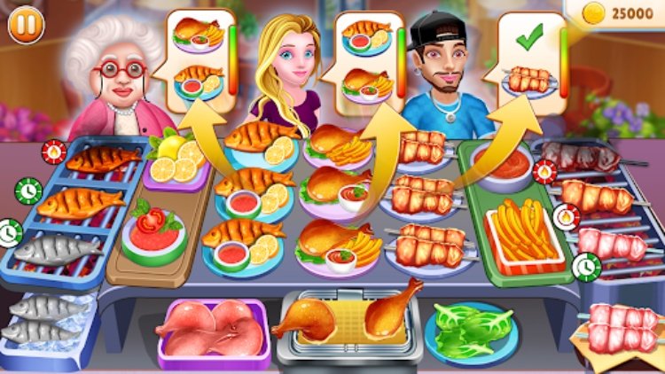 Food Serve  Cooking Games