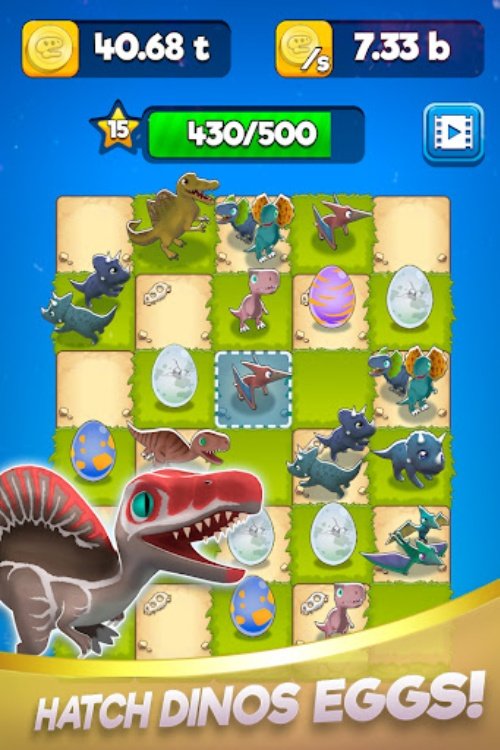 合并恐龙！侏罗纪合并世界恐龙游戏