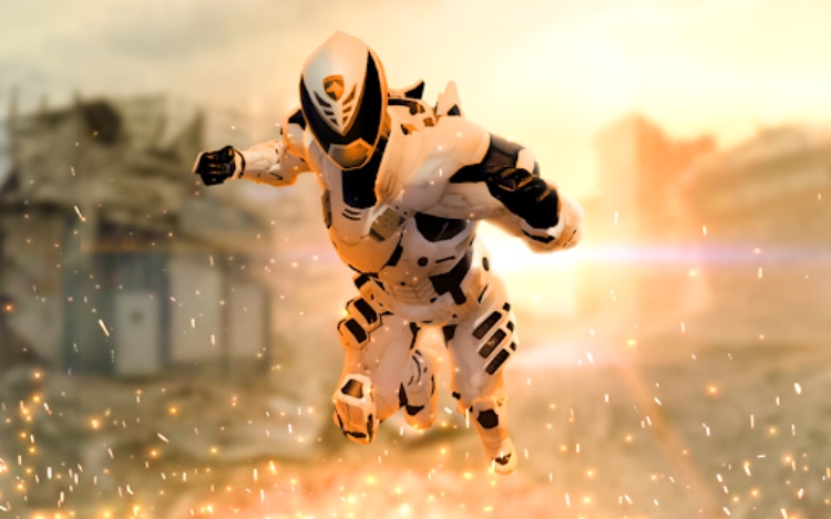 英雄Dino Robot Warrior Battle