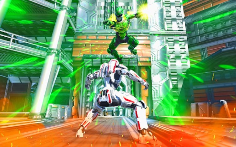 英雄Dino Robot Warrior Battle