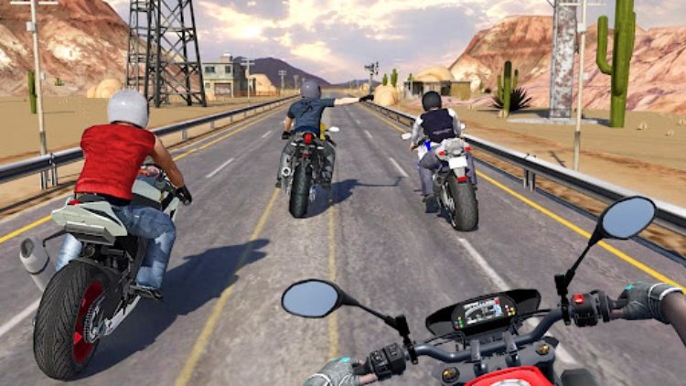 Traffic Bike Driving Simulator