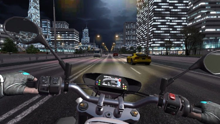 Traffic Bike Driving Simulator