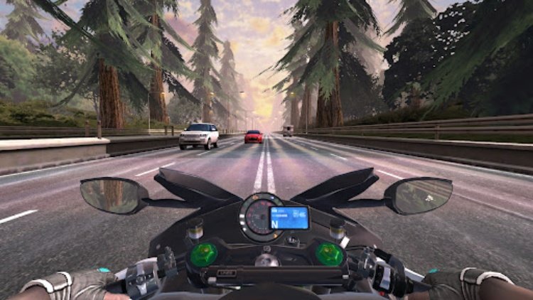 Traffic Bike Driving Simulator