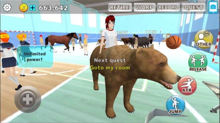Animal School Simulator. girls