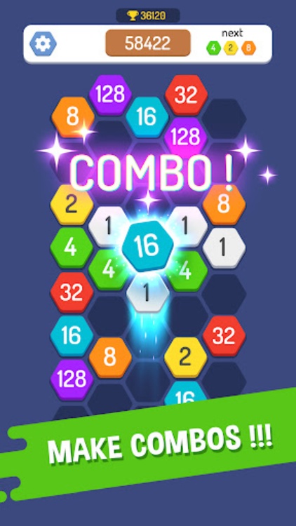 Digit Gem Merge