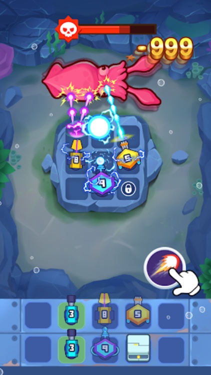Merge Tower : Idle Fish