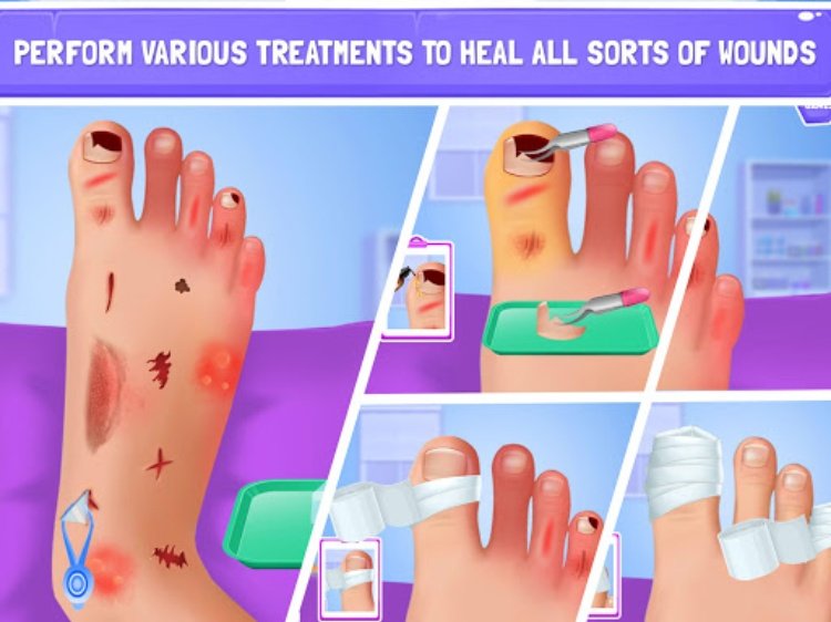 ASMR Foot Doctor Dash Hospital
