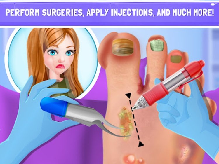 ASMR Foot Doctor Dash Hospital