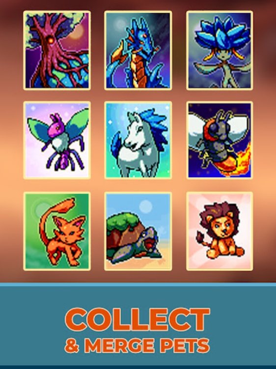 Idle Pixel Heroes: Idle Merger