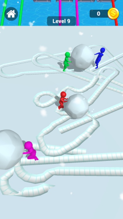 Snow Ball: Ice Race