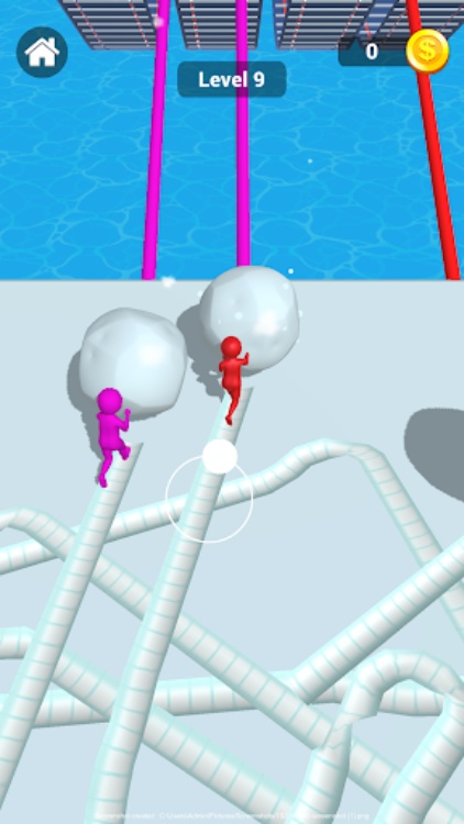 Snow Ball: Ice Race