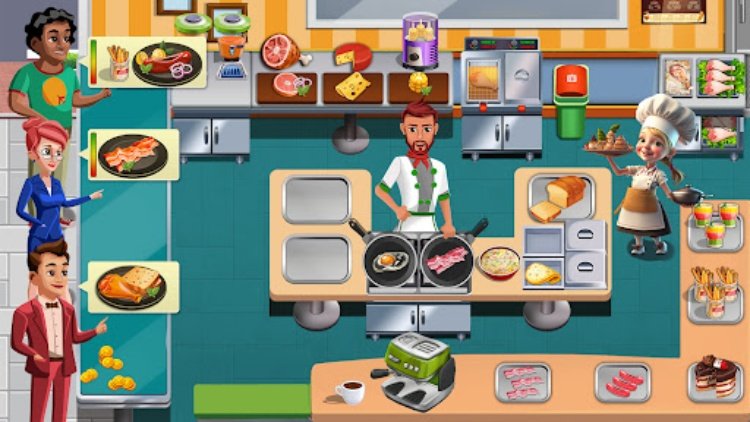 Crazy Food Chef Cooking Game
