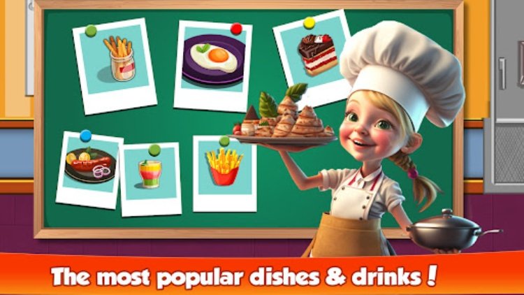 Crazy Food Chef Cooking Game
