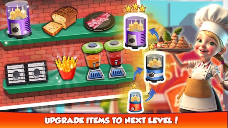 Crazy Food Chef Cooking Game