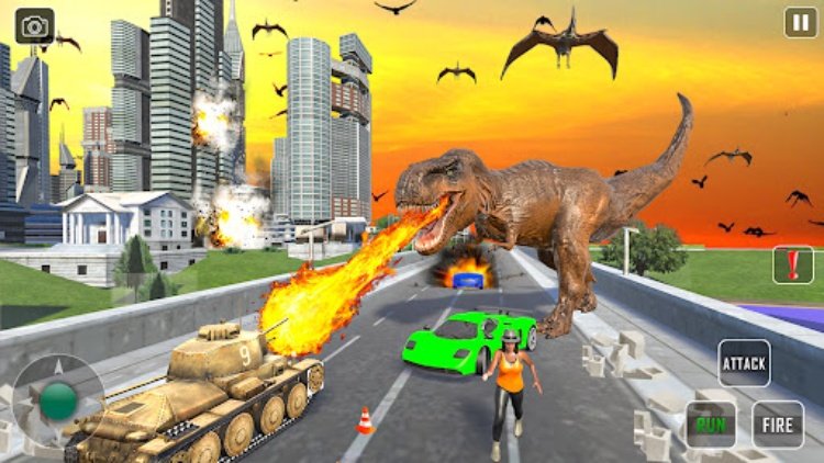 Dinosaur Smash Rescue Batle 3D