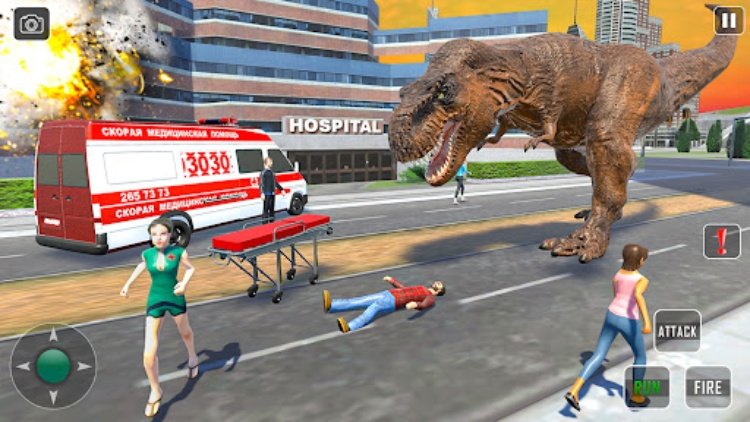 Dinosaur Smash Rescue Batle 3D