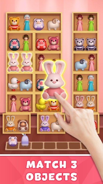 Triple Goods Match: 3d Sorting