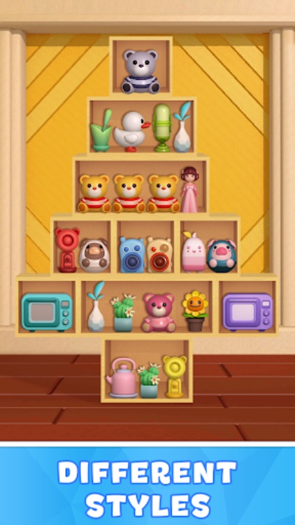 Triple Goods Match: 3d Sorting