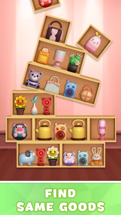 Triple Goods Match: 3d Sorting