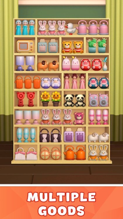 Triple Goods Match: 3d Sorting