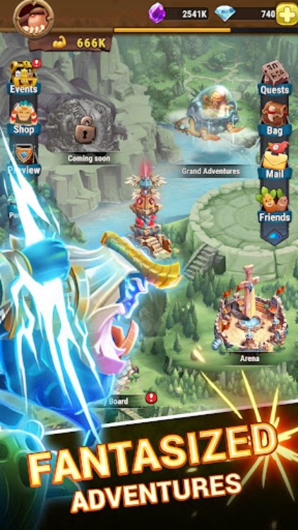 Tribalpunk: Idle Hero & Arena