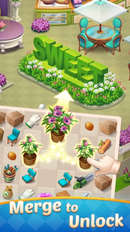 Merge Town  Decor Mansion