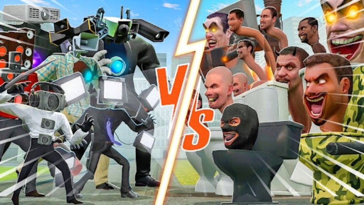 Toilet Monster Battle