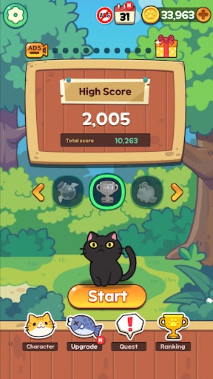 Cat&Friends: Jumping Away