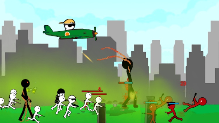 Stickman Trenches: Stick 战争