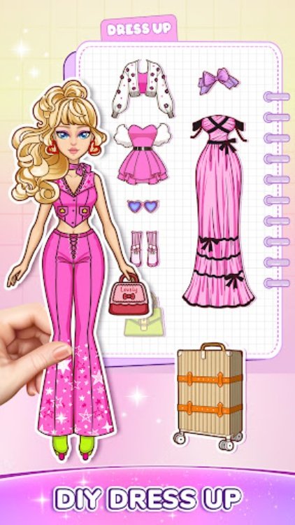 DIY Paper Doll Dress Up