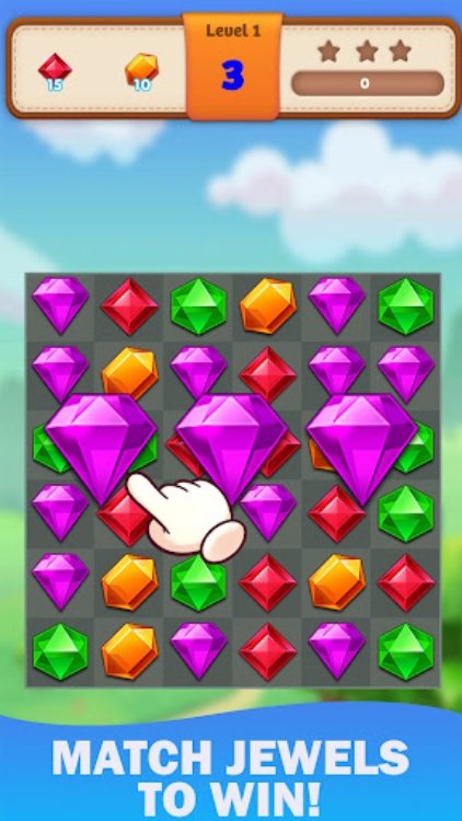 Royal Jewels  Match 3 Puzzle