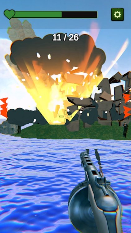 Boat Defense: Shooting Warship