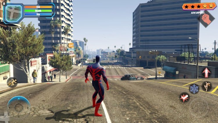 Gangster Crime: Rope Hero City