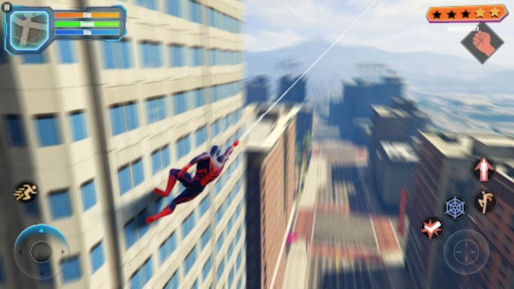 Gangster Crime: Rope Hero City