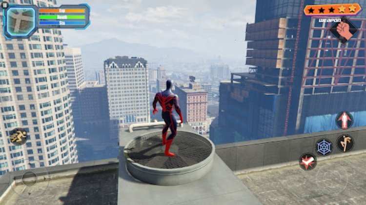 Gangster Crime: Rope Hero City