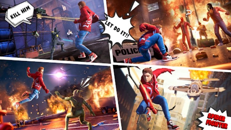 Spider Hero Fighter