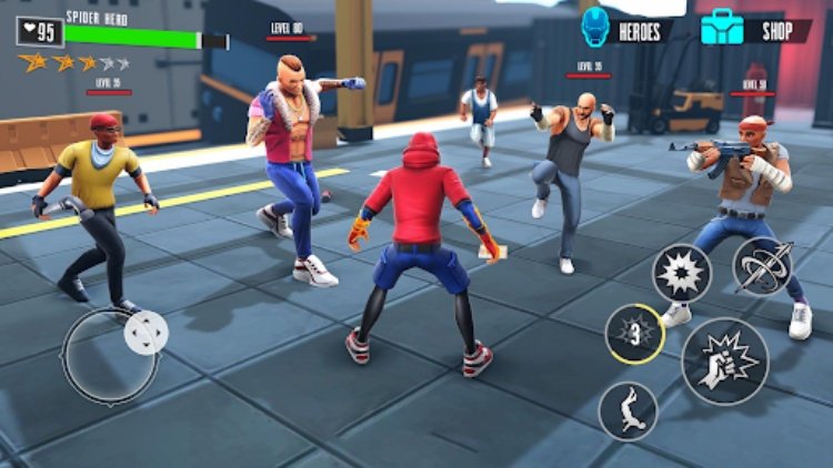 Spider Hero Fighter