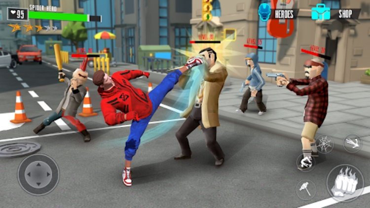 Spider Hero Fighter