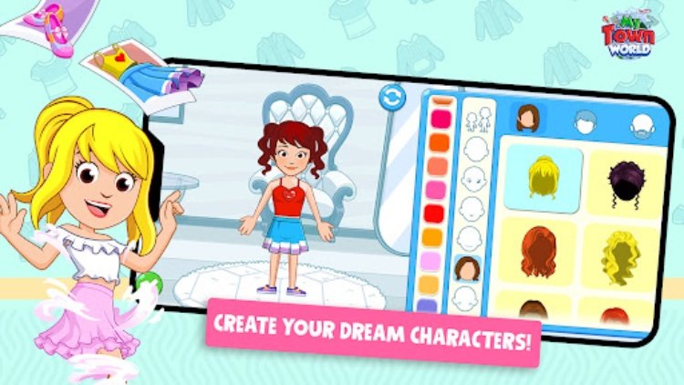 My Town World  Mega Doll City