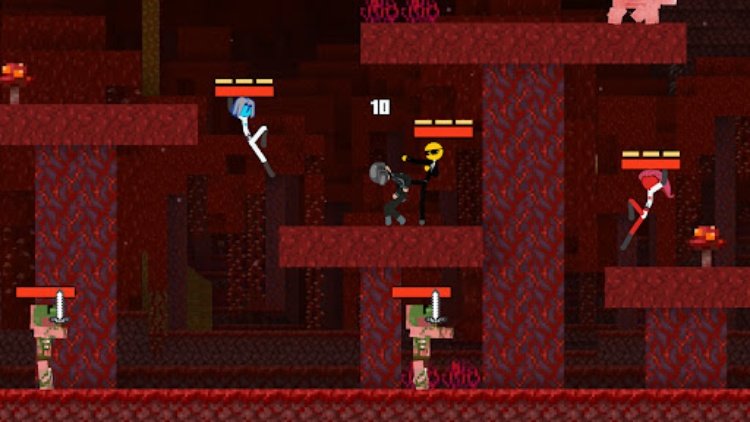 Stickman Combat: Craft War
