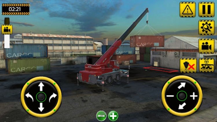 Realistic Crane Simulator
